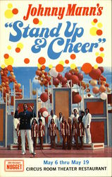 Johnny Mann's "Stand Up & Cheer" at the Circus Room Theater Restaurant Performers & Groups Postcard Postcard