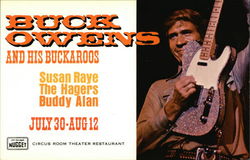 Buck Owens and his Buckaroos Sparks, NV Postcard Postcard