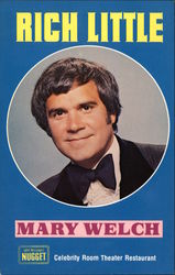 Rich Little - At the Celebrity Room Theater Restaurant Postcard