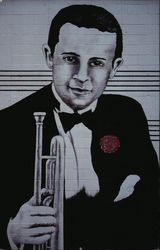 Bix Beiderbecke Davenport, IA Postcard Postcard