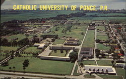 Air View Catholic University Postcard