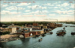 View of Harbor Postcard