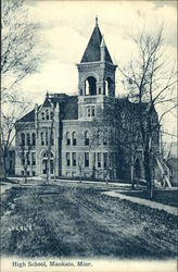 High School Mankato, MN Postcard Postcard