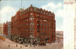 Hotel Spalding Duluth, MN Postcard Postcard