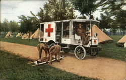 Field Hospital, US Army Postcard