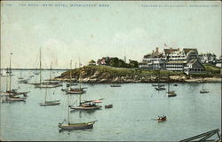 The Rock-Mere Hotel Marblehead, MA Postcard Postcard