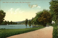 State Road and Little Squam Lake Holderness, NH Postcard Postcard