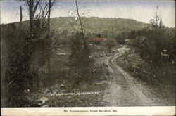 Mt. Agamenticus South Berwick, ME Postcard Postcard