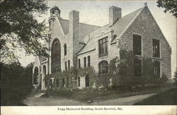 Fogg Memorial Building South Berwick, ME Postcard Postcard