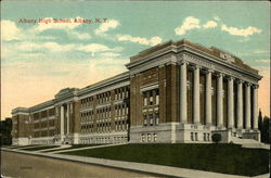 Albany High School New York Postcard Postcard