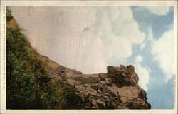 Old Man of the Mountain Franconia Notch, NH Postcard Postcard