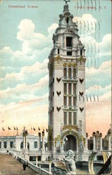 Dreamland Tower, Coney Island Postcard