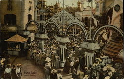 Luna Park, Coney Island New York, NY Postcard Postcard