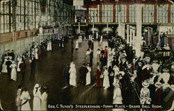 Geo. C. Tilyou's Steeplechase - Funny Place - Grand Ball Room Coney Island, NY Postcard Postcard