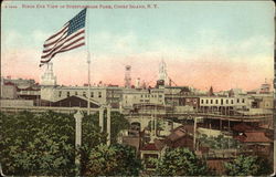 Birds Eye View of Steeplechase Park Coney Island, NY Postcard Postcard