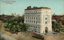 New Masonic Temple Washington, DC Washington DC Postcard Postcard