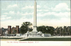 McKinley Monument Buffalo, NY Postcard Postcard