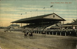 Race Track Postcard