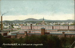 No. 11 Mill and McGregorville Manchester, NH Postcard Postcard