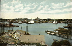 Gloucester, Mass., From East Gloucester Massachusetts Postcard Postcard