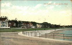 The Boulevard Swampscott, MA Postcard Postcard