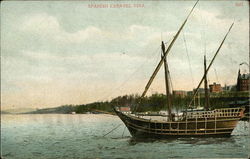 Spanish Caravel Nina Postcard