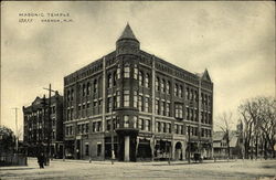 Masonic Temple Postcard