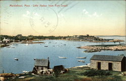 Little Harbor from Fort Sewall Marblehead, MA Postcard Postcard