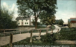 Birthplace of John Greenleaf Whittier Postcard