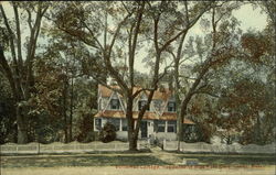 Butternut Cottage, Residence of Miss Kate Gary Postcard