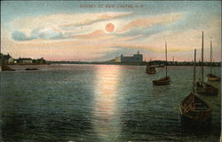 Sunset at New Castle, N.H Postcard