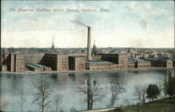 The American Waltham Watch Factory Massachusetts Postcard Postcard