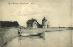 Long Point Light Postcard