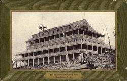 The Uncanoonuc Mountain Hotel Manchester, NH Postcard Postcard