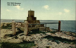 John Smith Monument, Isles of Shoals Postcard