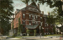 Old Ladies Home Lowell, MA Postcard Postcard