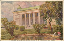 Delgado Museum, After Original Painting in St. Charles Hotel New Orleans, LA Postcard Postcard