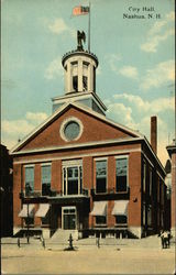 City Hall Nashua, NH Postcard Postcard