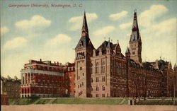 Georgetown University Washington, DC Washington DC Postcard Postcard