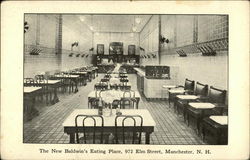 Baldwin's Eating Place Postcard