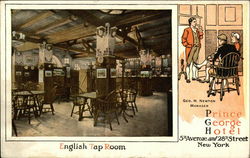 Prince George Hotel - English Tap Room New York, NY Postcard Postcard