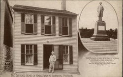 The Boyhood Home of Mark Twain Postcard