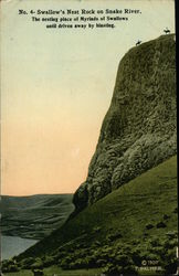 Swallow's Nest Rock on Snake River Boise, ID Postcard Postcard