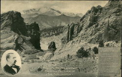 The Garden of the Gods Colorado Springs, CO Postcard Postcard