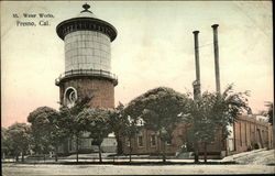 Water Works Fresno, CA Postcard Postcard