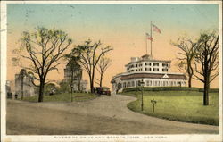 Riverside Drive and Grant's Tomb Postcard