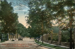 North Shore Drive Through H. C. Frick Estate Prides Crossing, MA Postcard Postcard