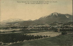 View from the North Paonia, CO Postcard Postcard