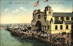 Pavilion, Tent City Coronado, CA Postcard Postcard