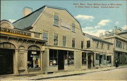 Roger Williams House or Witch House Postcard